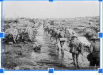 End of one of the battles