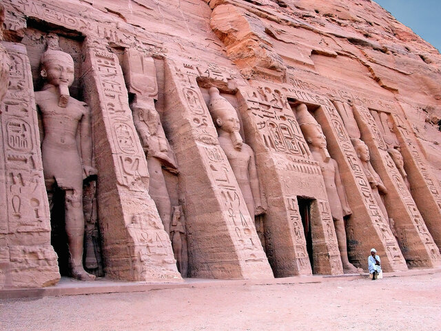 Templo de Abu Simbel 1244-1224 a.C