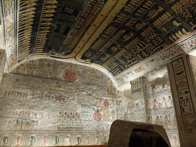 Los libros del día y de la noche, tumba del rey Ramsés VI