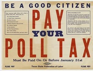 Poll taxes