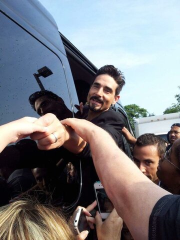 Meeting the backstreet boys