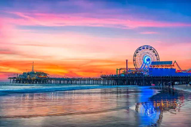 End of Route 66, Santa Monica Beach