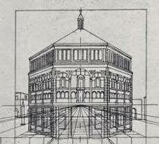 Brunelleschi creates Linear Perspective