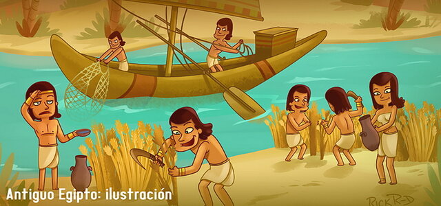 Una infancia peligrosa en Egipto