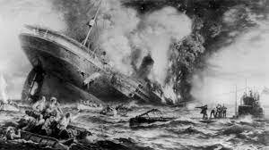 The Lusitania is Sunk
