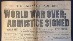 Germany signed Armistice ending WWl