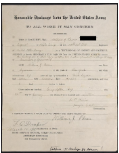 William James Bean - Honorable discharge from the United States Army