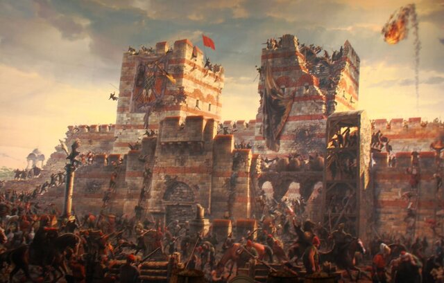 CAÍDA DEL IMPERIO BIZANTINO