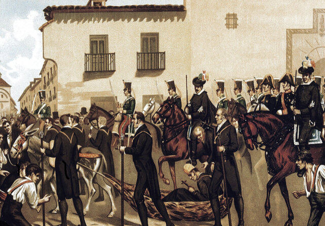 Inicio de los pronunciamientos liberales