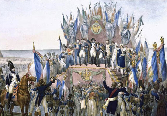 Napoleón interviene en España con la Grande Armée