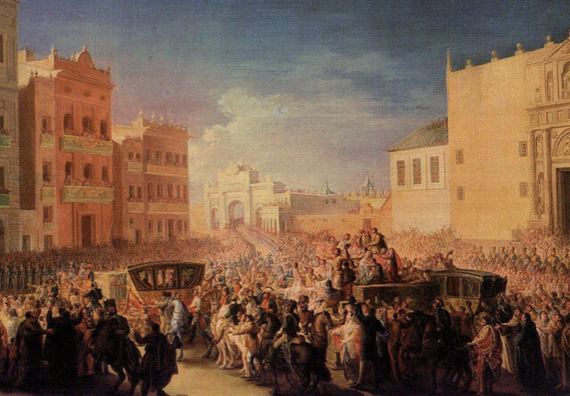 Regreso a España de Fernando VII y abolición de la obra de las Cortes de Cádiz