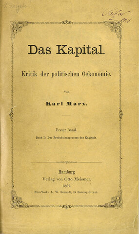 Publicación de “El Capital” de Marx y Engels