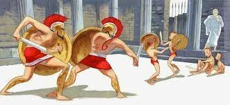 146 BCE La infancia en Esparta