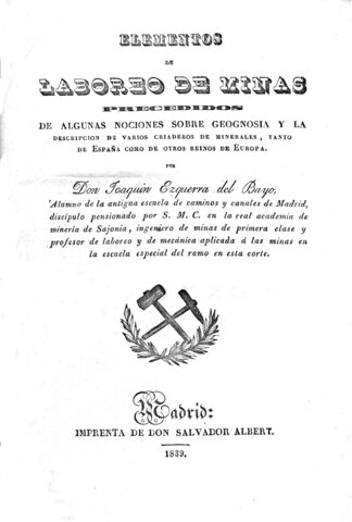 Manuscritos de las labores de minería