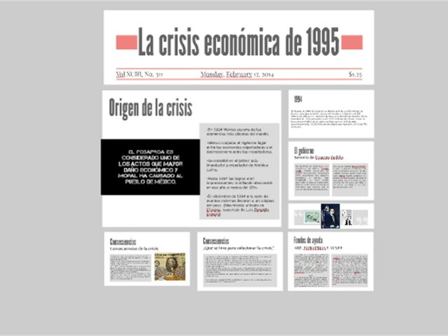 Se registra en México la peor crisis de su historia