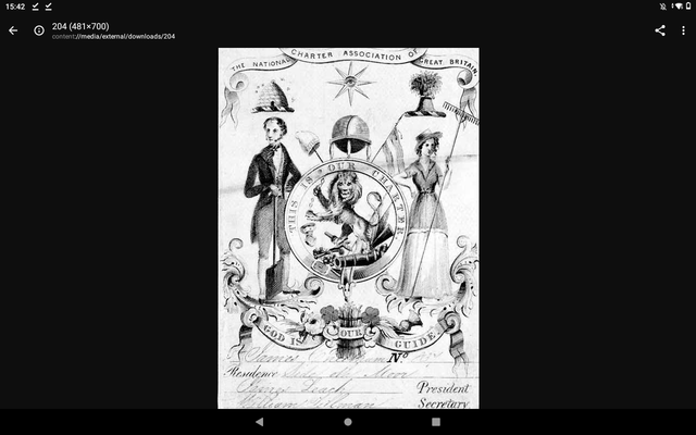 El movimiento cartista envía "La Carta del Pueblo" al parlamento británico