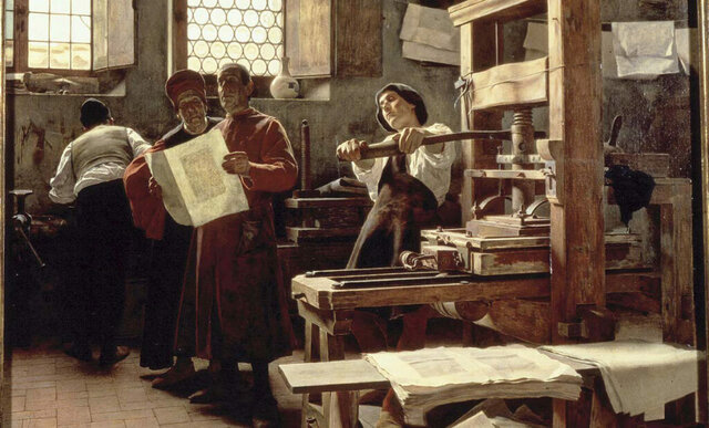 INVENCIÓN DE LA IMPRENTA (1453)