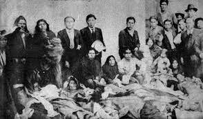 Masacres de 1952 y asesinato del guerrillero Saul Fajardo