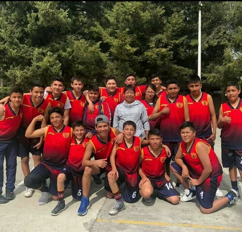 Competimos en el estatal de basketball de los intercoles