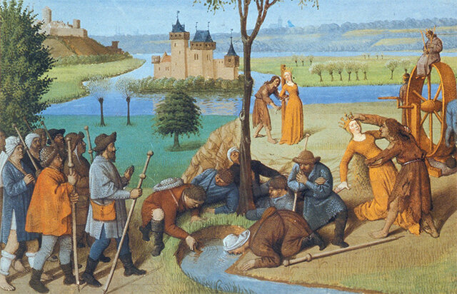 La banca dei Bardi finanzia gli affari di Roberto d’Angiò, re di Napoli.