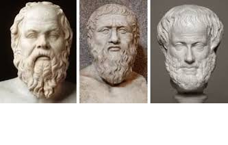 Platón, Aristóteles y Plutarco