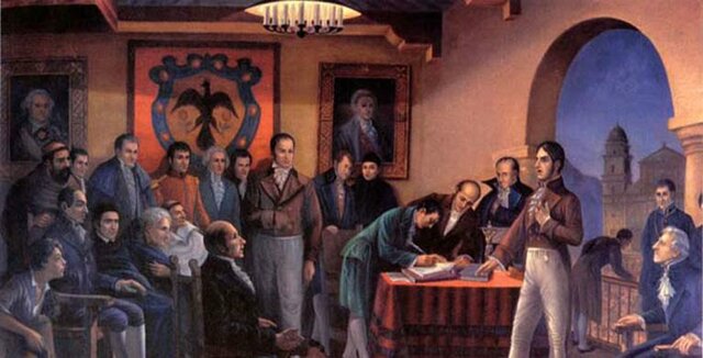 Hechos más significativos del Humanismo Exótico - Independencia de Colombia.