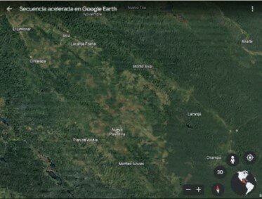 Comienzo de la Deforestación