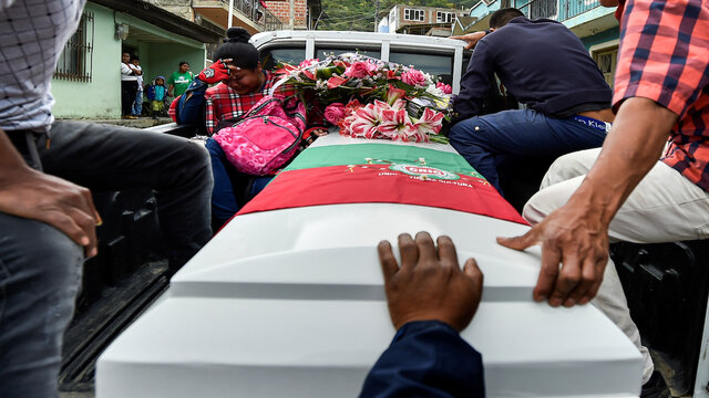 Masacre de los uvos, municipio de la vega-cauca