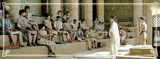 Orígenes al frente de la Escuela Catequética de Alejandría