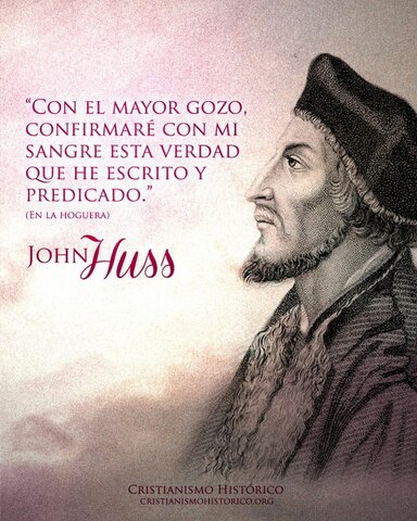 Juan Huss escribe su De Eclessia, para la reforma eclesiástica según líneas de Wicleff