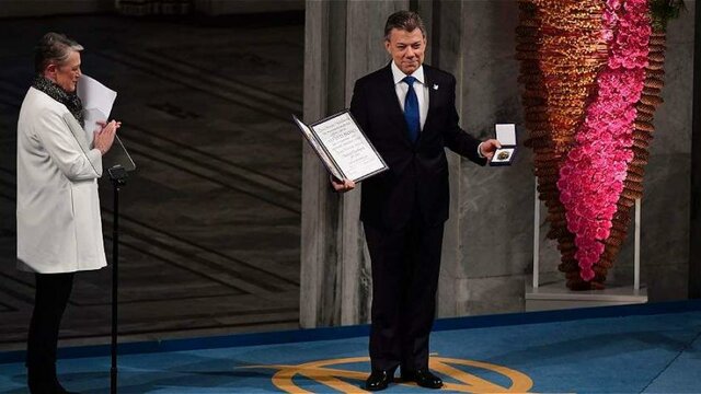Nobel de la Paz para Santos
