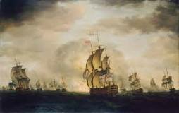 España entra en guerra con Reino Unido. Batalla del cabo de San Vicente (victoria británica).
