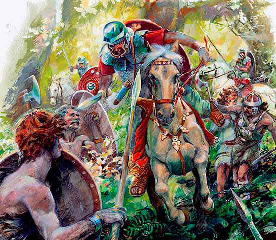 Claudio Nerone stermina e ferma l'esercito di Asdrubale