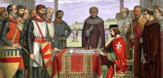 Magna Carta signed