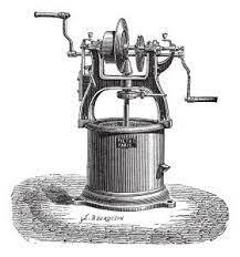 The first electric dryer