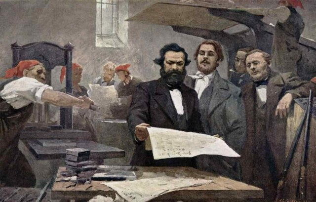 Marx y Engels publican el “Manifiesto Comunista”.