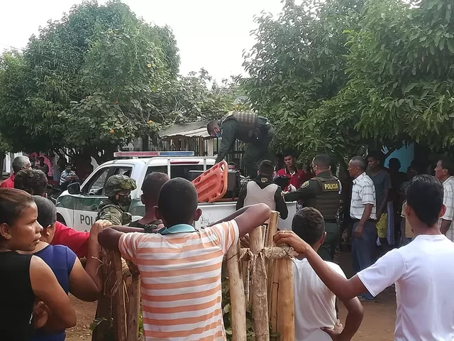 MASACRE DE BARRANCO, MASACRE DE YOLOMBO