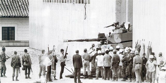 TOMA DEL PALACIO DE JUSTICIA