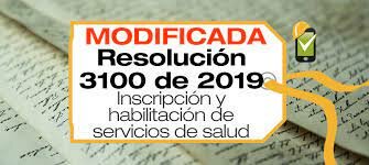 RESOLUCION 3100 DE 2019