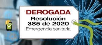 Resolución 385 de 2020