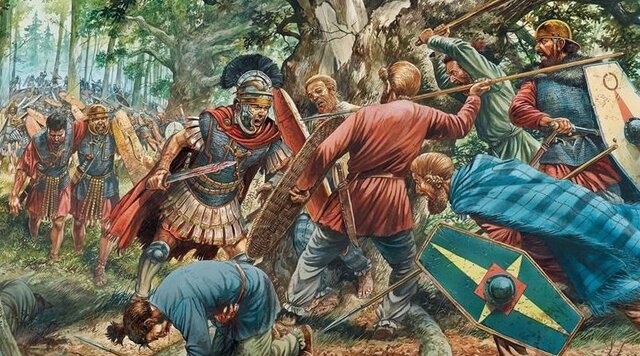 Morte di Varo insieme a due legioni romane