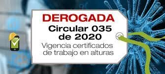 Circular 035 de 2020