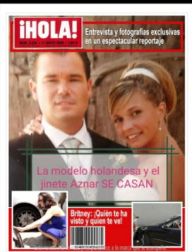 My grandmother returns to Spain with my mother.