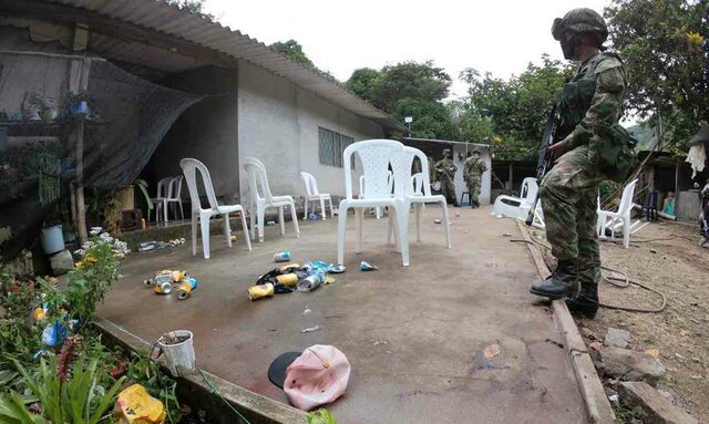 MASACRE DE SAMANIEGO, MASACRE DEL CUARENTA
