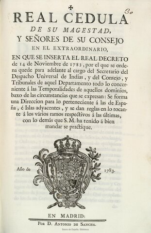 Decreto de 1783