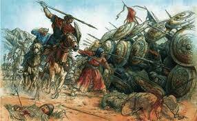 The Umayyads of Damascus are defeated by the Abbasies of Badgad