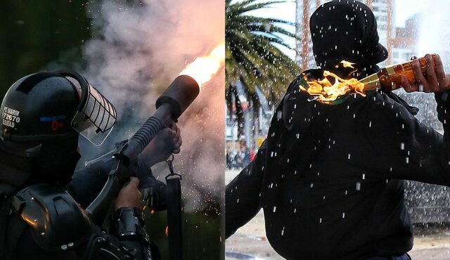 violencia policial en el Paro Nacional 2021