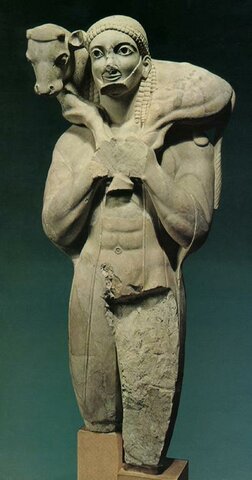 Il gruppo del Moskòphoros