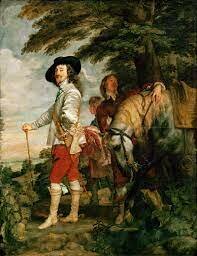 "Carlos I de Inglaterra" artelana (Van Dyck)
