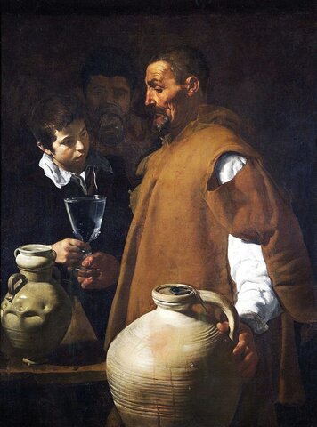 "El aguador de Sevilla" artelana (Velázquez)